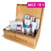 Sada produktů Rigenoma v krabičce s nápisem lékárnička